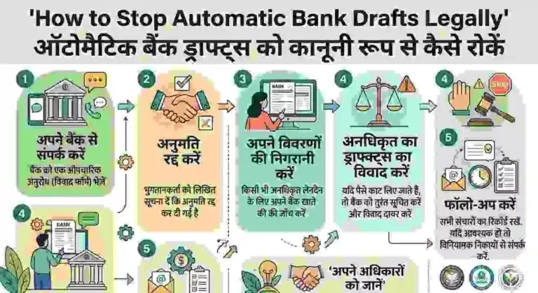 How to Stop Automatic Bank Drafts Legally