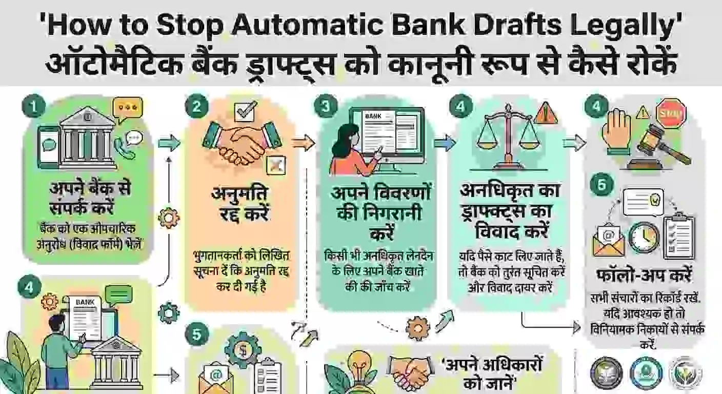 How to Stop Automatic Bank Drafts Legally